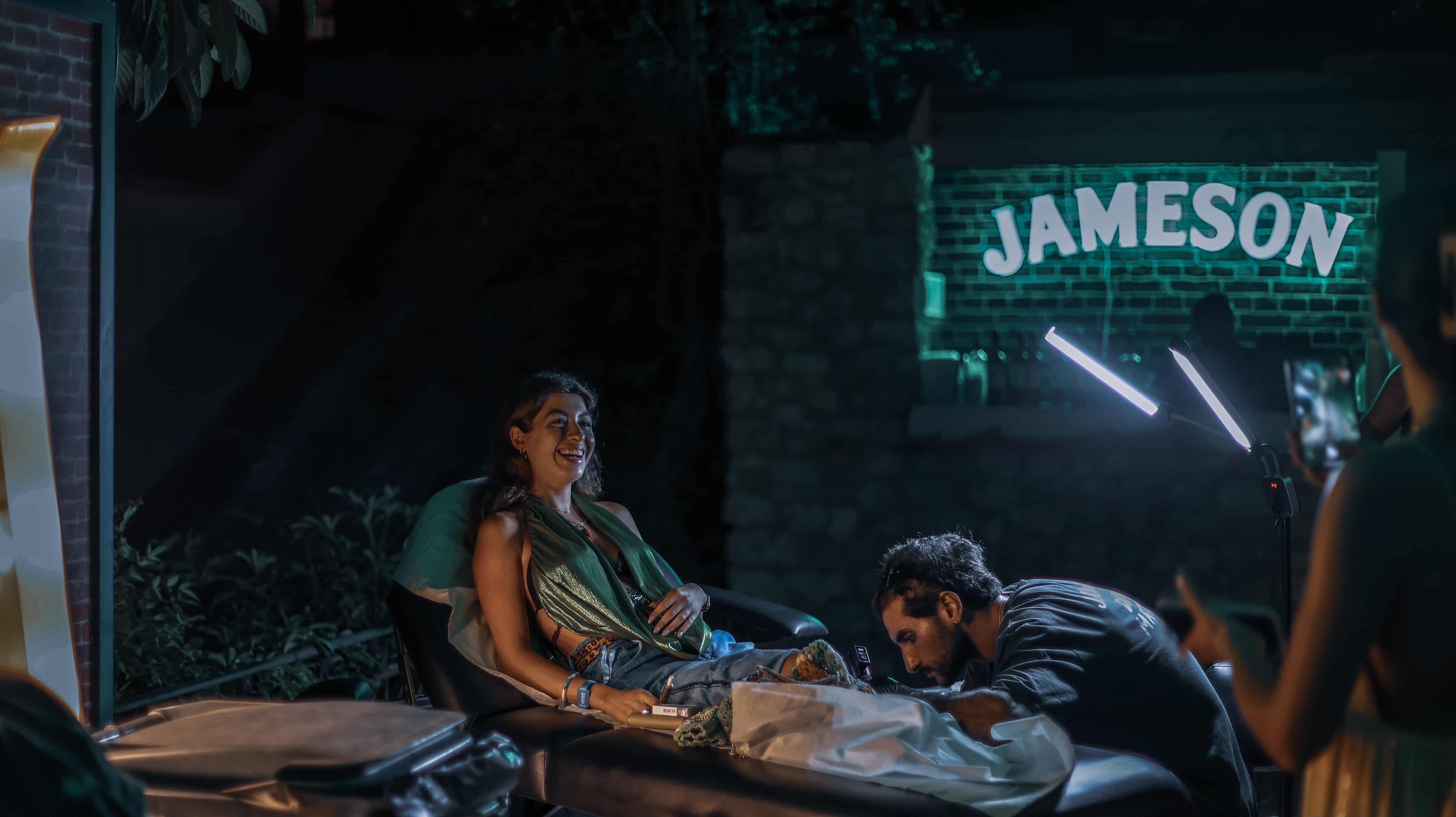 Dark Matter × Jameson activation at Aegis Festival, Batroun