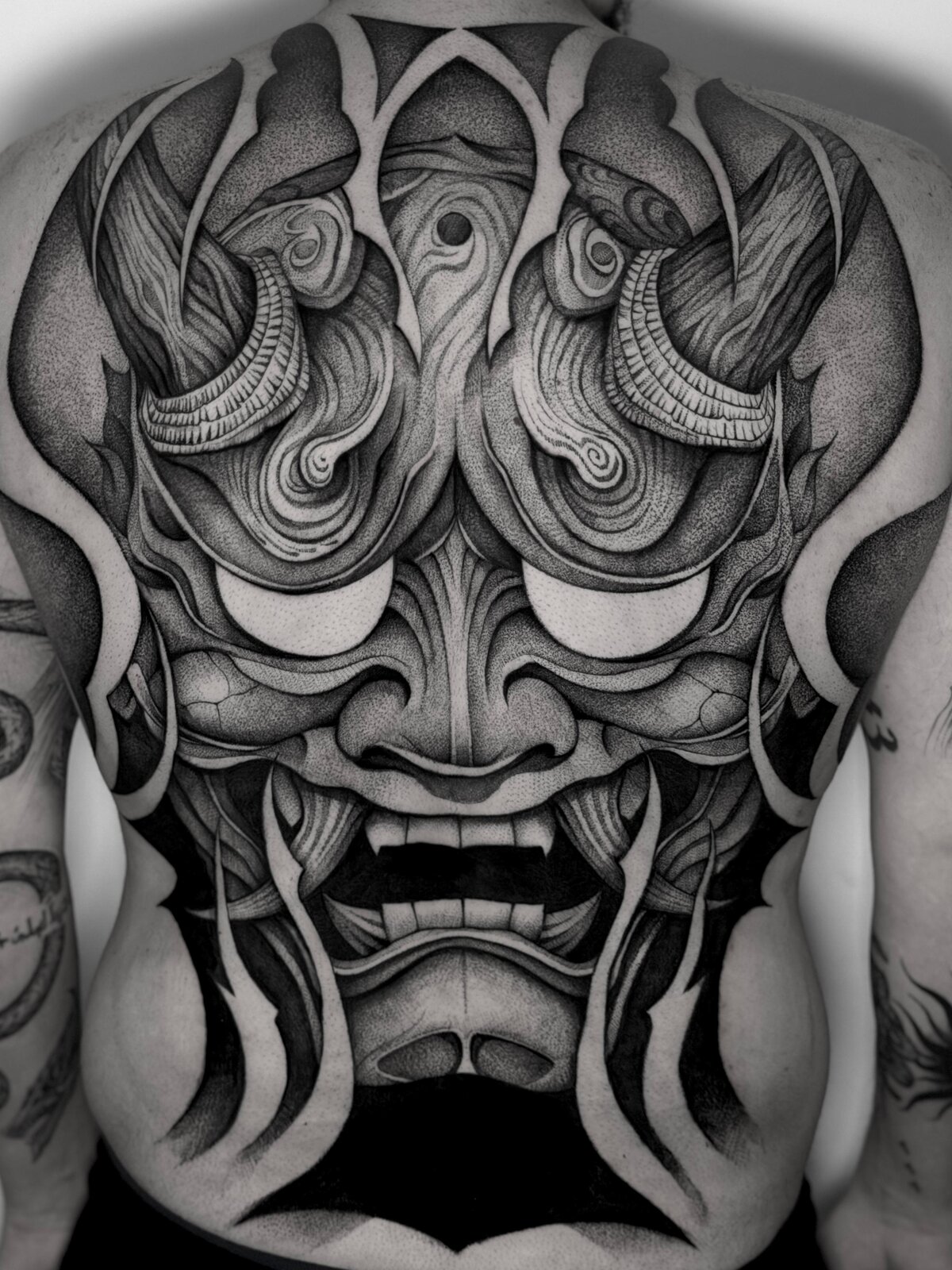 Angel — Hannya backpiece