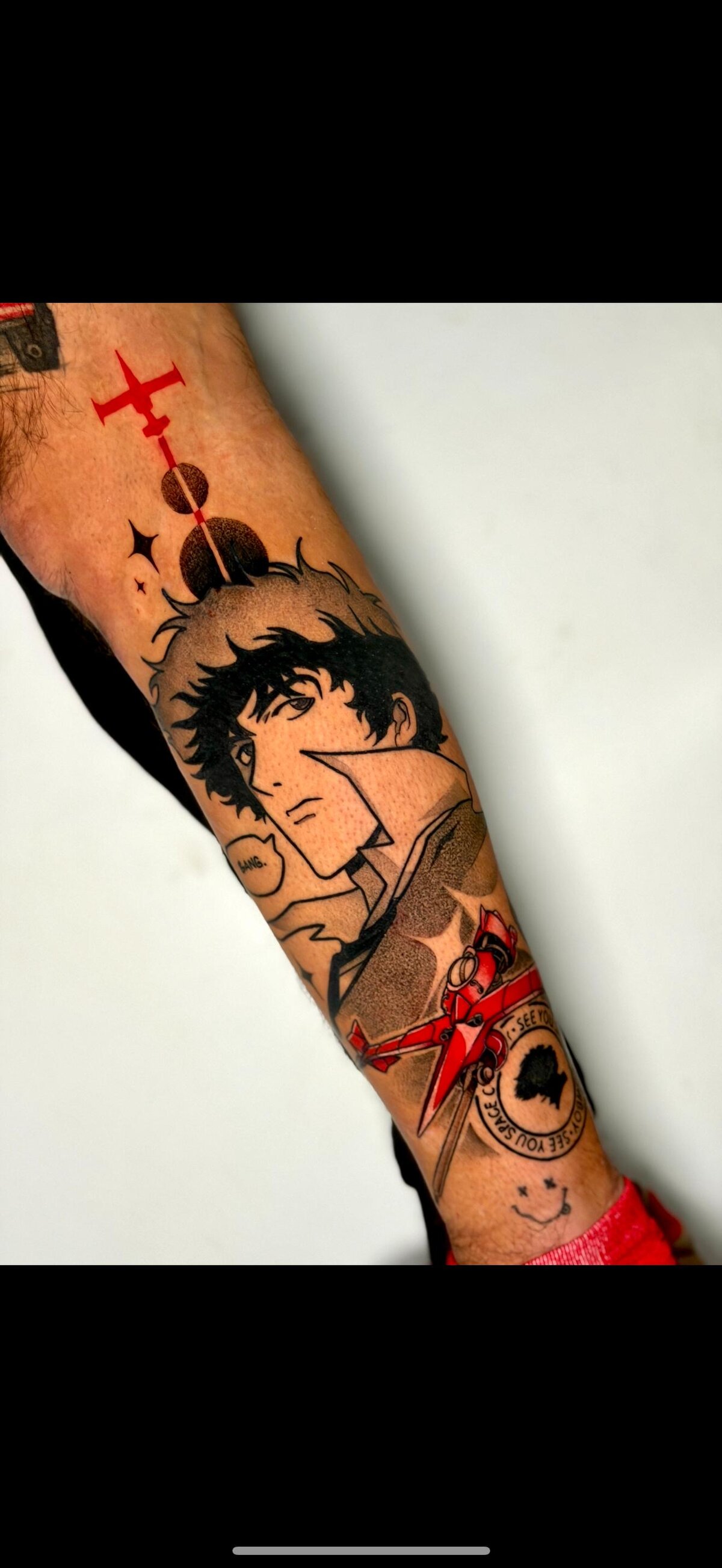 Friendly Monsxer — Cowboy Bebop sleeve